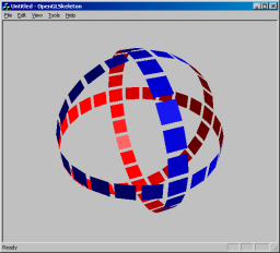Screenshot of OpenGLSkeleton