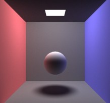 Click the image for a larger version of the diffuse sphere